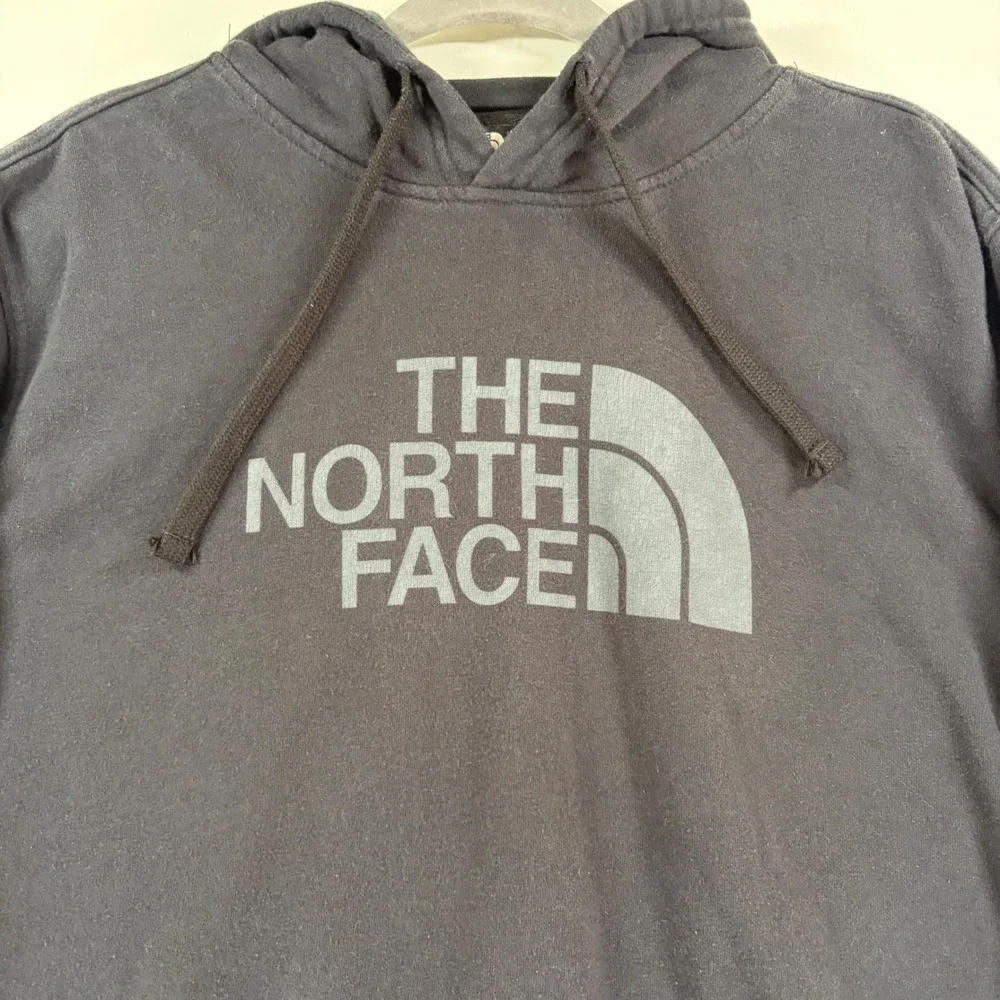 The North Face Mens Black Logo Pullover Hoodie Size Large Regular NF0A3X9I
